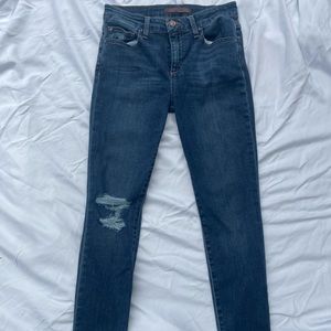Joe’s “The Andie” mid-rise skinny crop, size 27